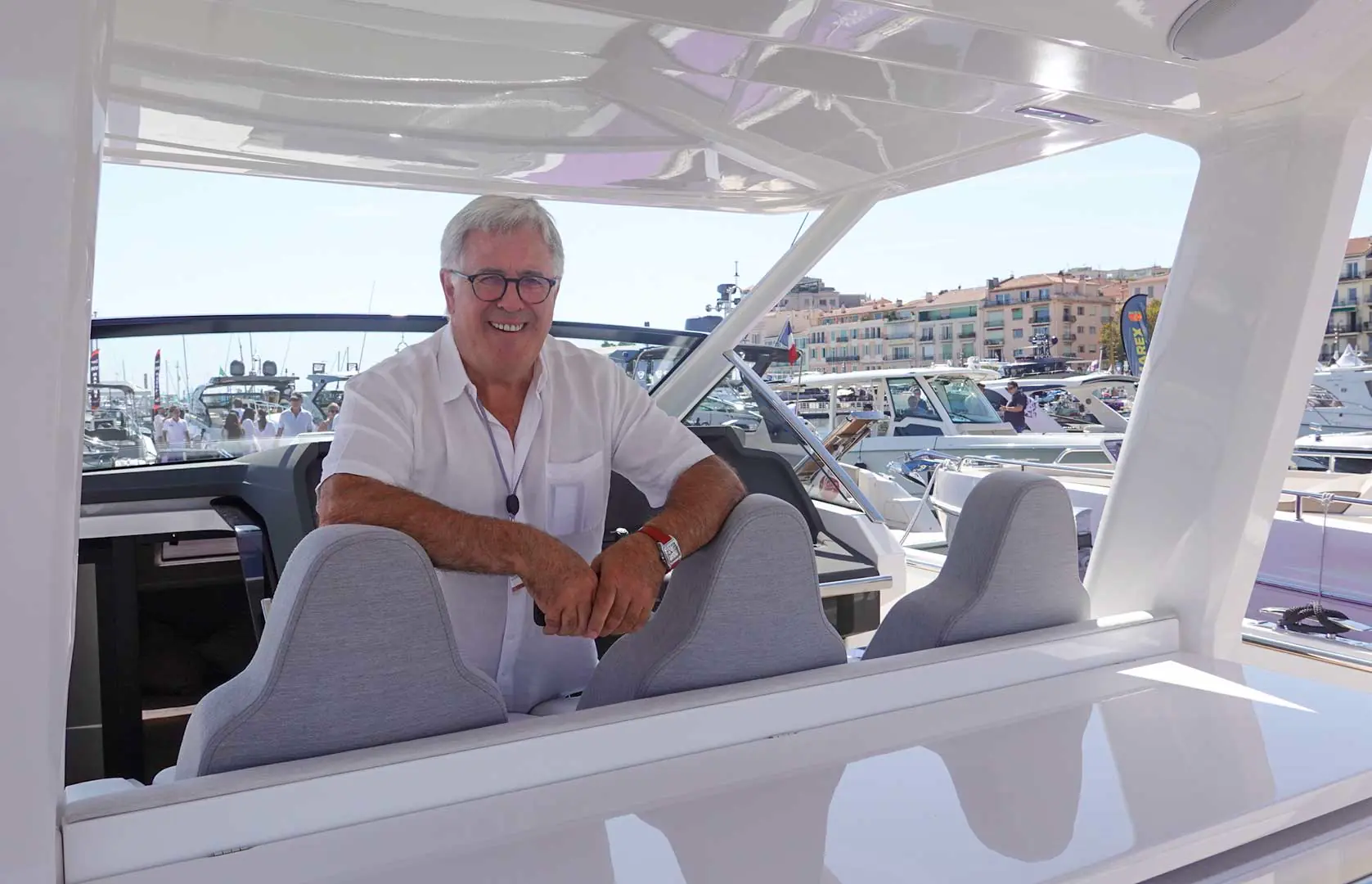 Arkivbilde - Knut Heiberg Andersen i Cannes