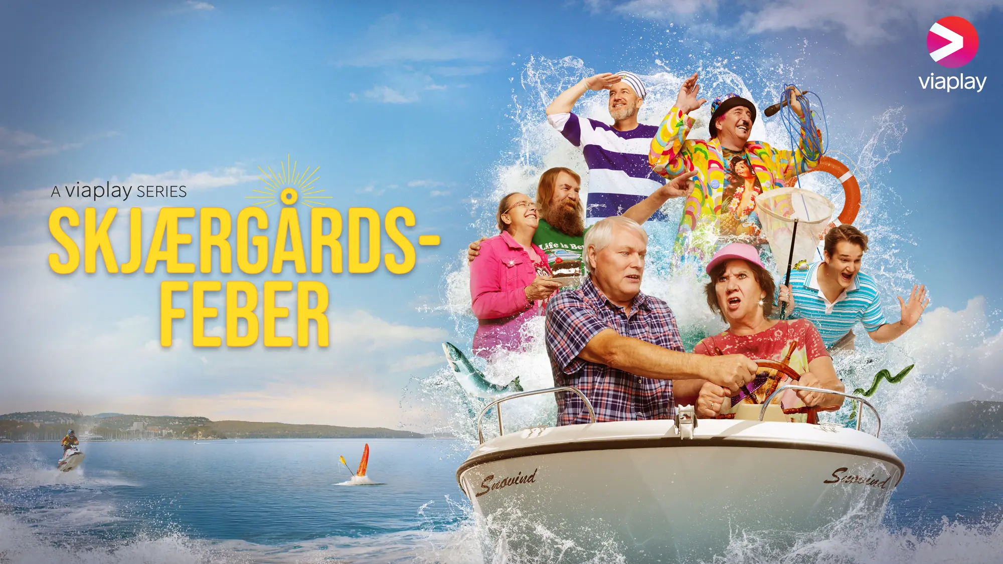 Sesong 2 av "Skjærgårdsfeber" kommer på Viaplay til våren. Foto: Viaplay